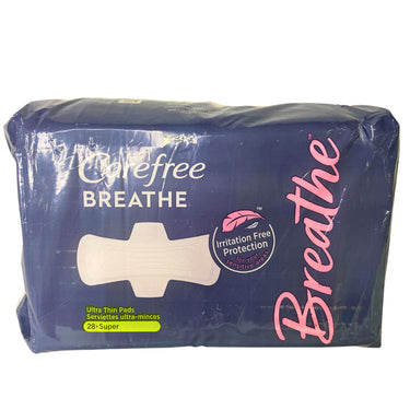 Carefree Breathe 28 Super Pads